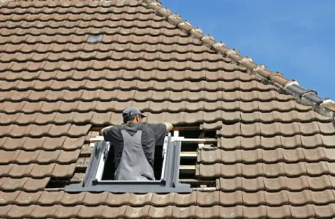 Pose de velux - Imling